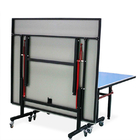 OEM Outdoor Table Tennis Table SMC Top Board Folding Movable Blue Easy Assemble