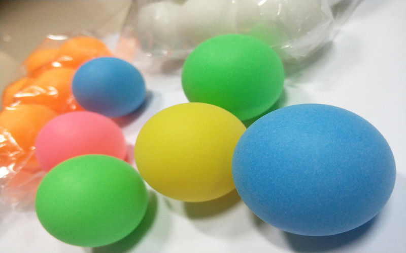 ABS 40+MM Materiële Poly Gekleurde Ballen van de Douanepingpong voor Vermaak