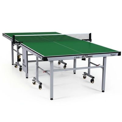 9 voet x 5 voet competitie tafeltennis tafelzijwiel Φ75mm 4-pcs. voor professionele competities